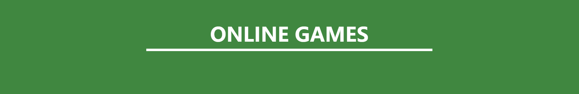 Online Gaming